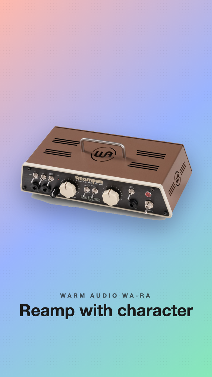 Warm Audio WA-RA — reamp with character