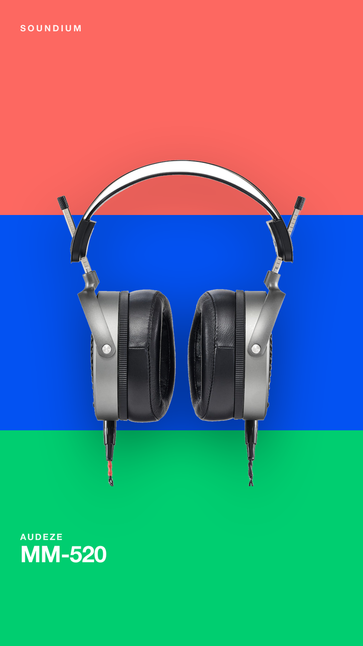 Audeze MM-520 open-back planar headphones