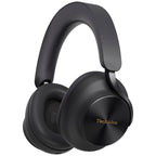 Technics EAH-A1000 wireless headphones in Black, three-quarter view