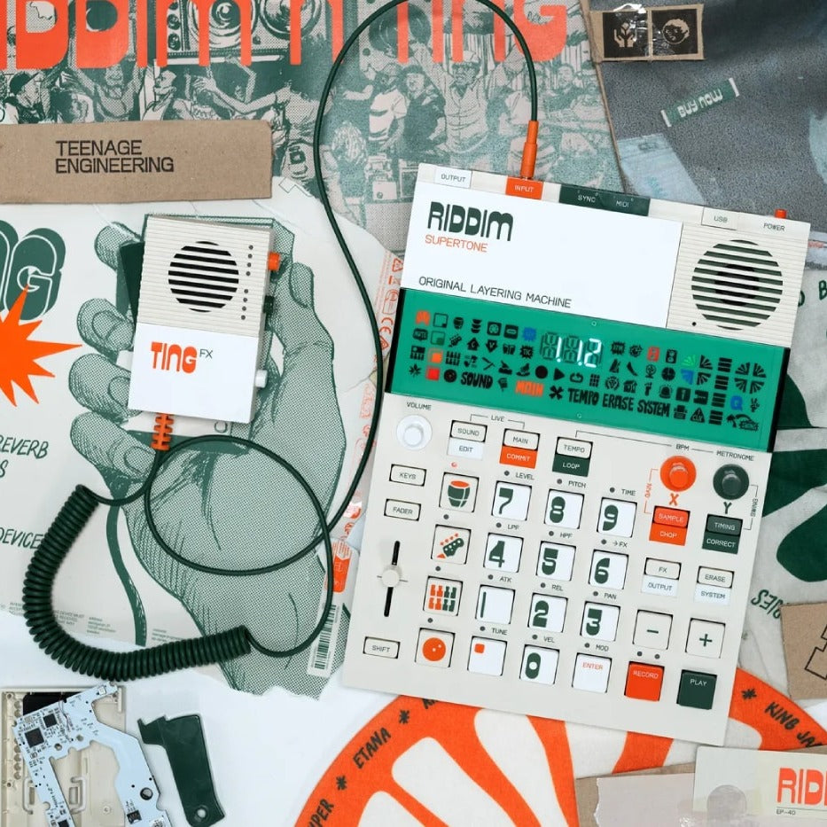 Teenage Engineering EP-40 Riddim Reggae Sampler | Soundium