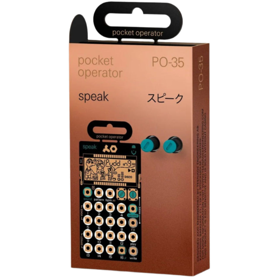 Teenage Engineering PO-35 Speak | Portable Vocal Synthesizer