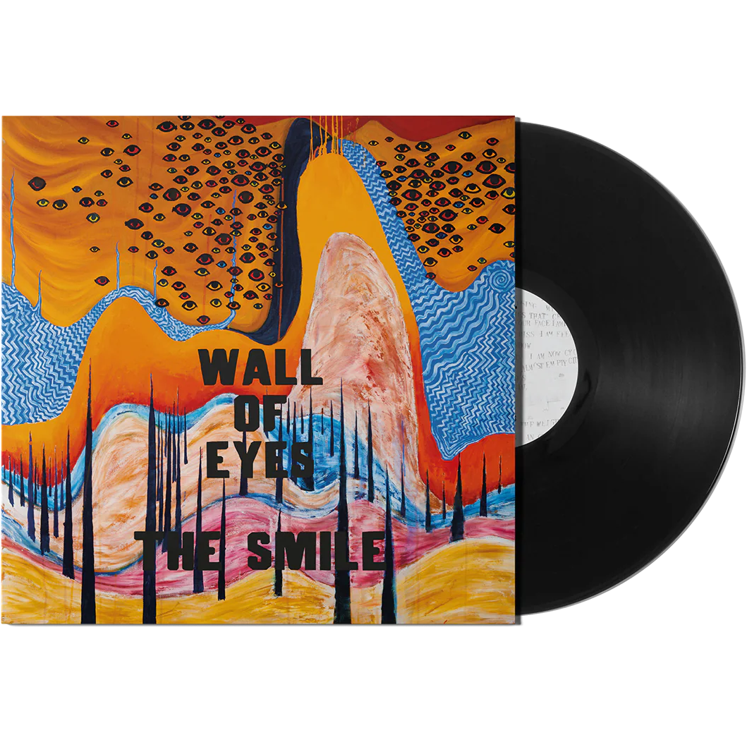 XL Recordings The Smile - Wall Of Eyes (Black) Vinyl LP, rock / indie / pop, angle, black