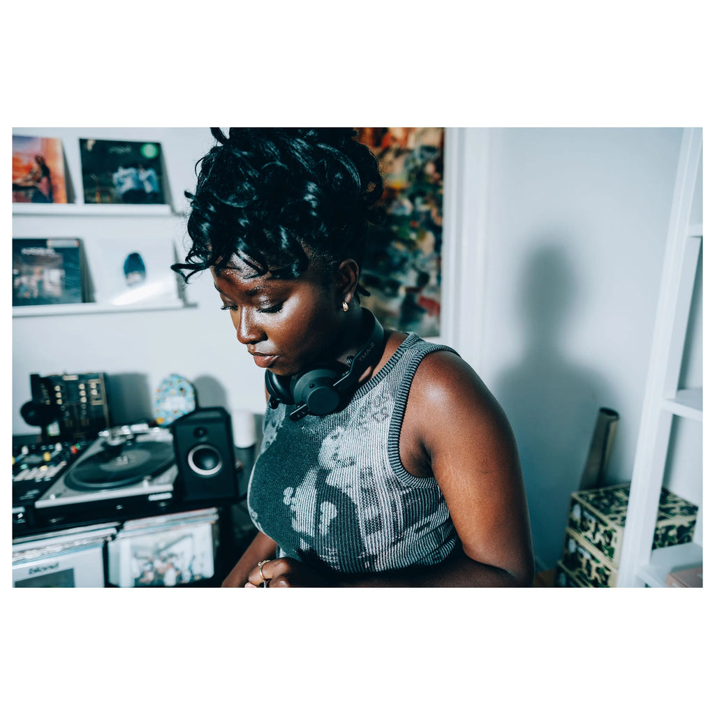 AIAIAI TMA-2 DJ Wireless headphones with over-ear design, black ear cups, and adjustable headband for professional DJ listening.