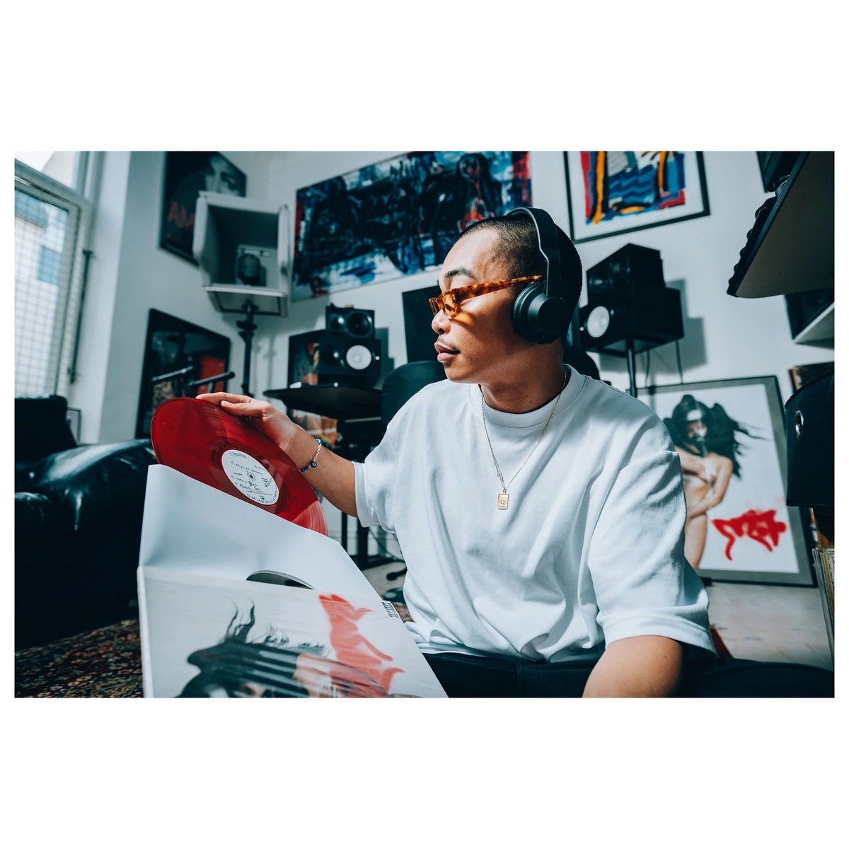 AIAIAI TMA-2 DJ Wireless headphones with over-ear design, black color, and padded ear cups for DJ monitoring and music mixing.