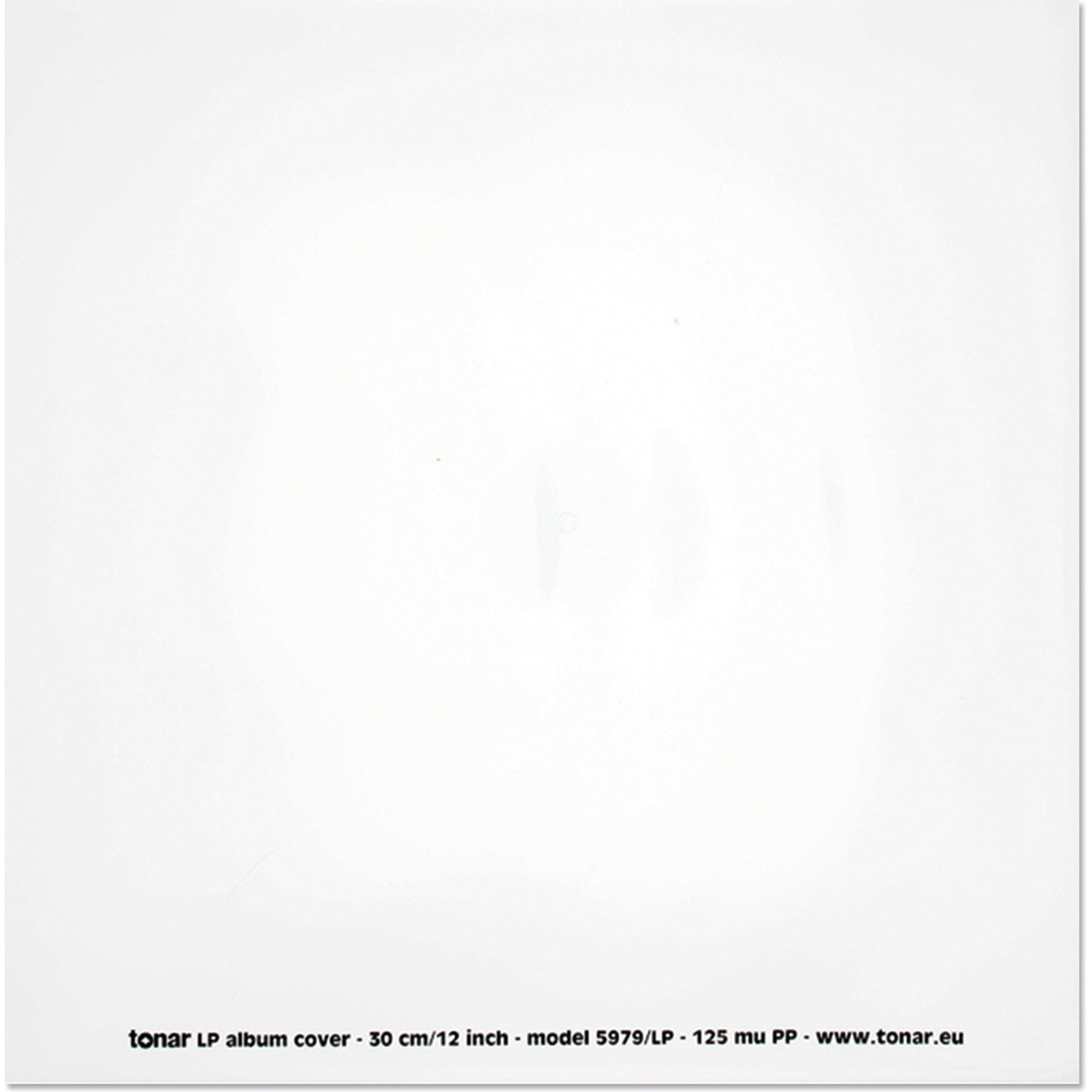 Pack of 25 Tonar 12-inch heavy-duty record outer sleeves, durable protective covers for vinyl records.