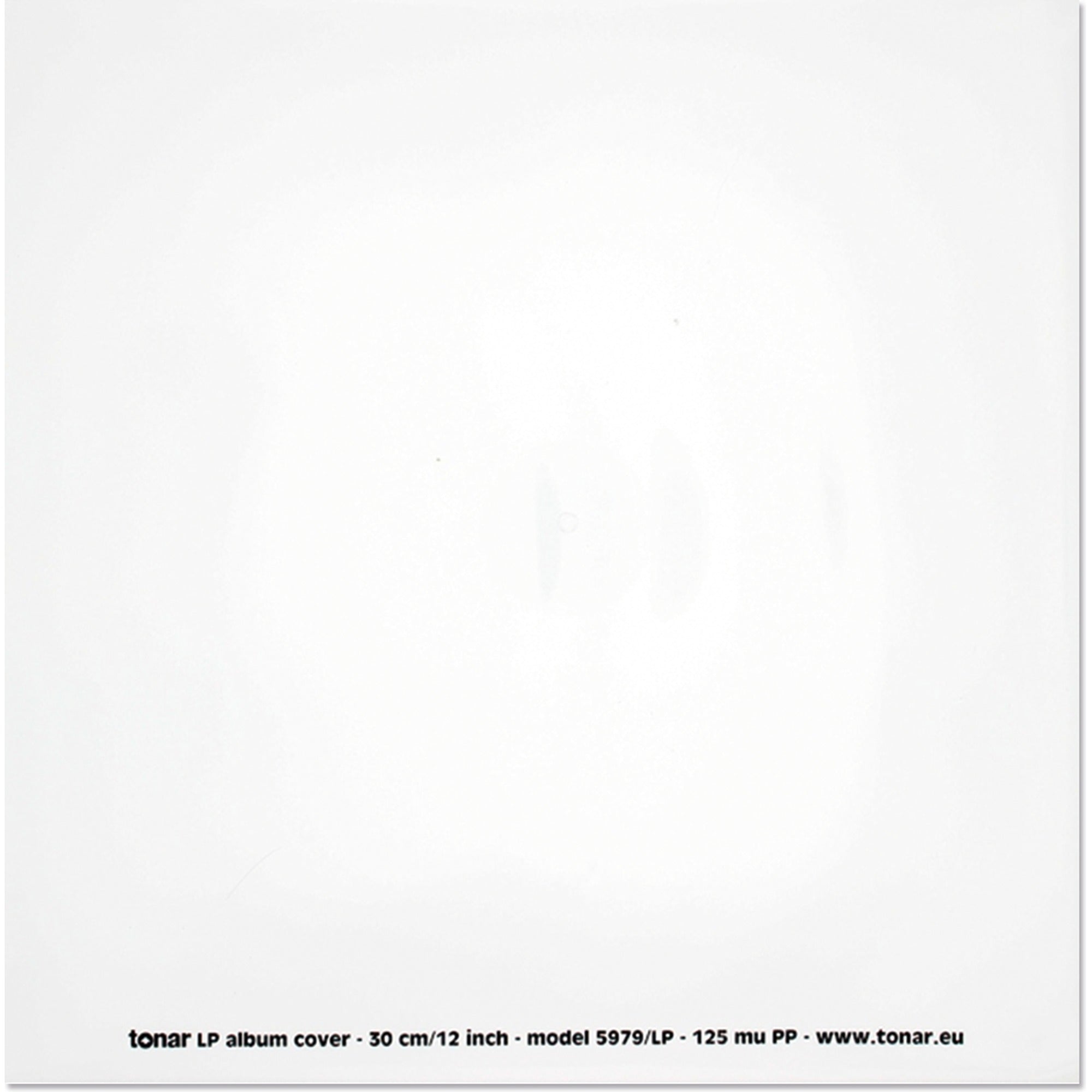 Pack of 25 Tonar 12-inch heavy-duty record outer sleeves, durable protective covers for vinyl records.