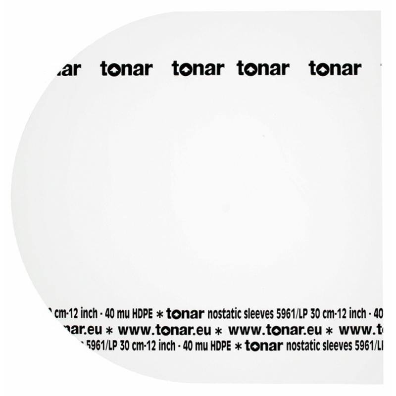 Tonar Nostatic 12" LP Record Inner Sleeves (50 pcs.) - Soundium