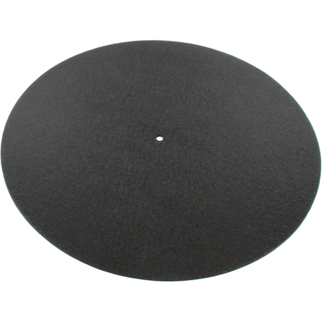 Tonar Nostatic Mat II slipmat for turntables, featuring a smooth black surface designed for optimal vinyl playback.
