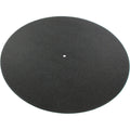 Tonar Nostatic Mat II slipmat for turntables, featuring a smooth black surface designed for optimal vinyl playback.