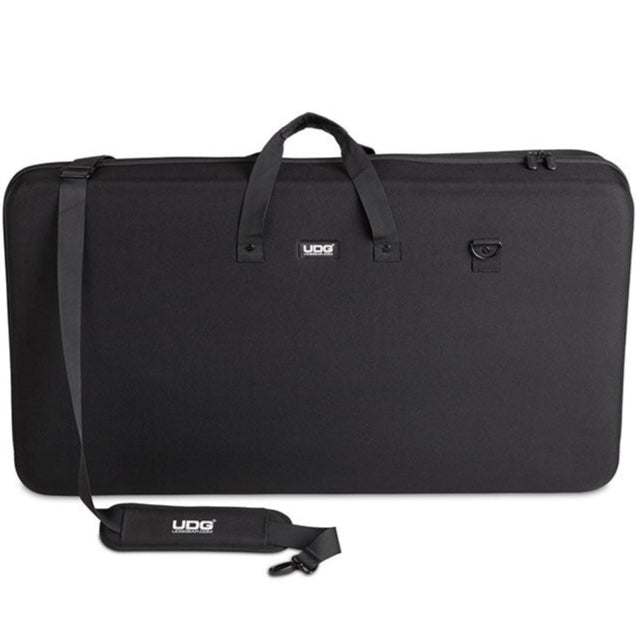 UDG Creator Controller Hardcase 2XL (U8304BL) featuring a sleek black design for DJ equipment protection.