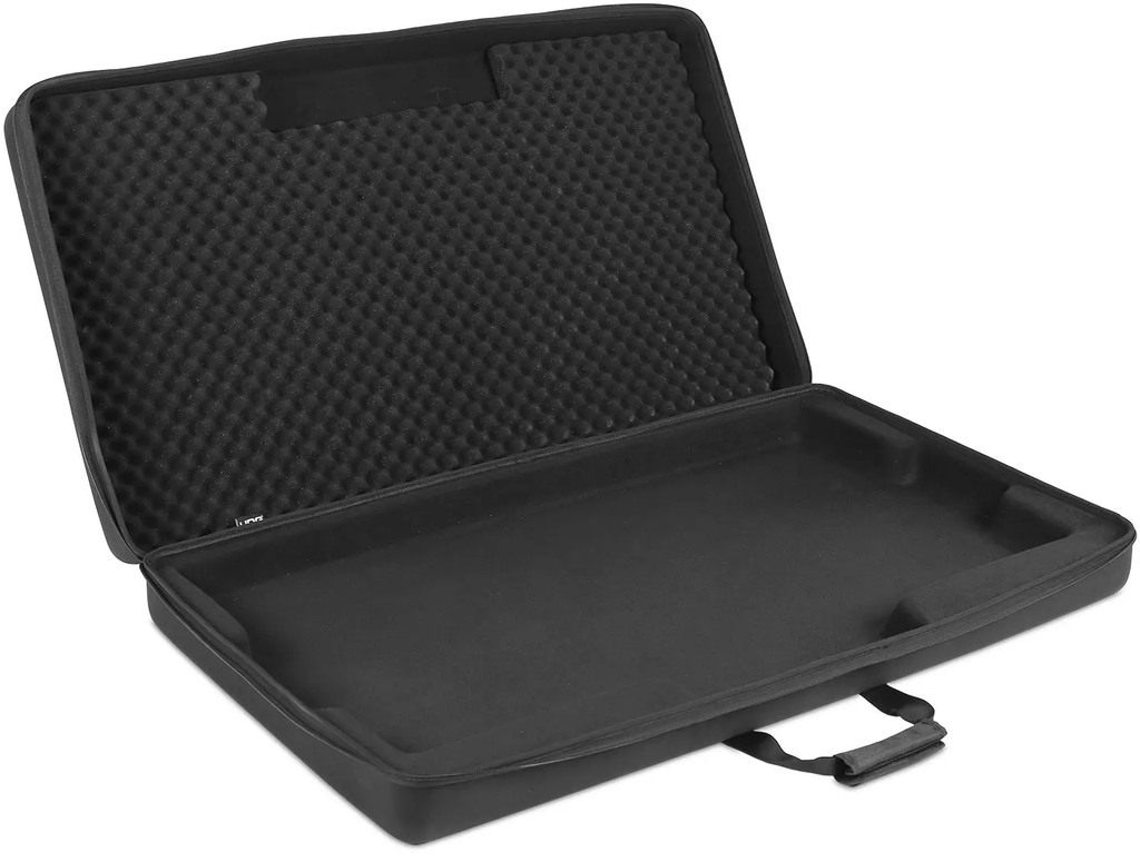 UDG Creator AlphaTheta XDJ-AZ hardcase for DJ equipment, black protective case with padded interior and sturdy exterior.