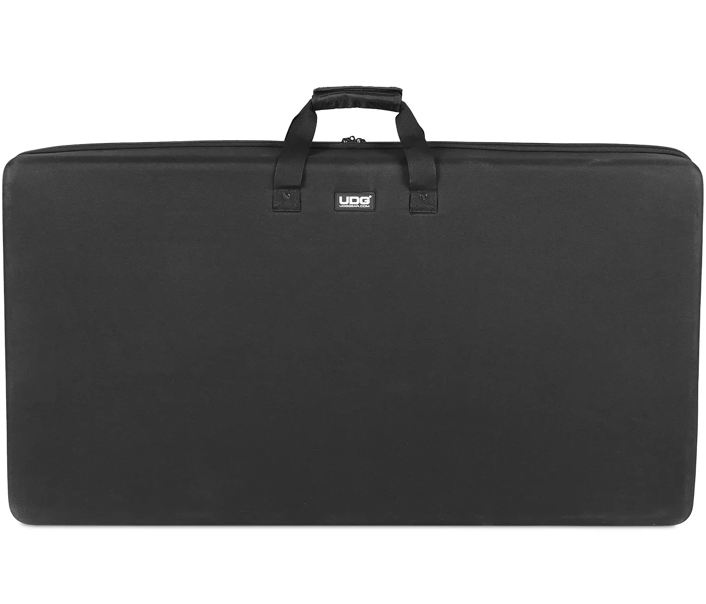 UDG Creator AlphaTheta XDJ-AZ DJ hard case in black with foam padding and reinforced exterior for DJ equipment protection.