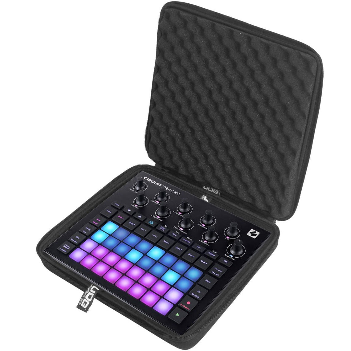 UDG Creator Novation Circuit Tracks / Rhythm Hardcase Black (U8488BL)
