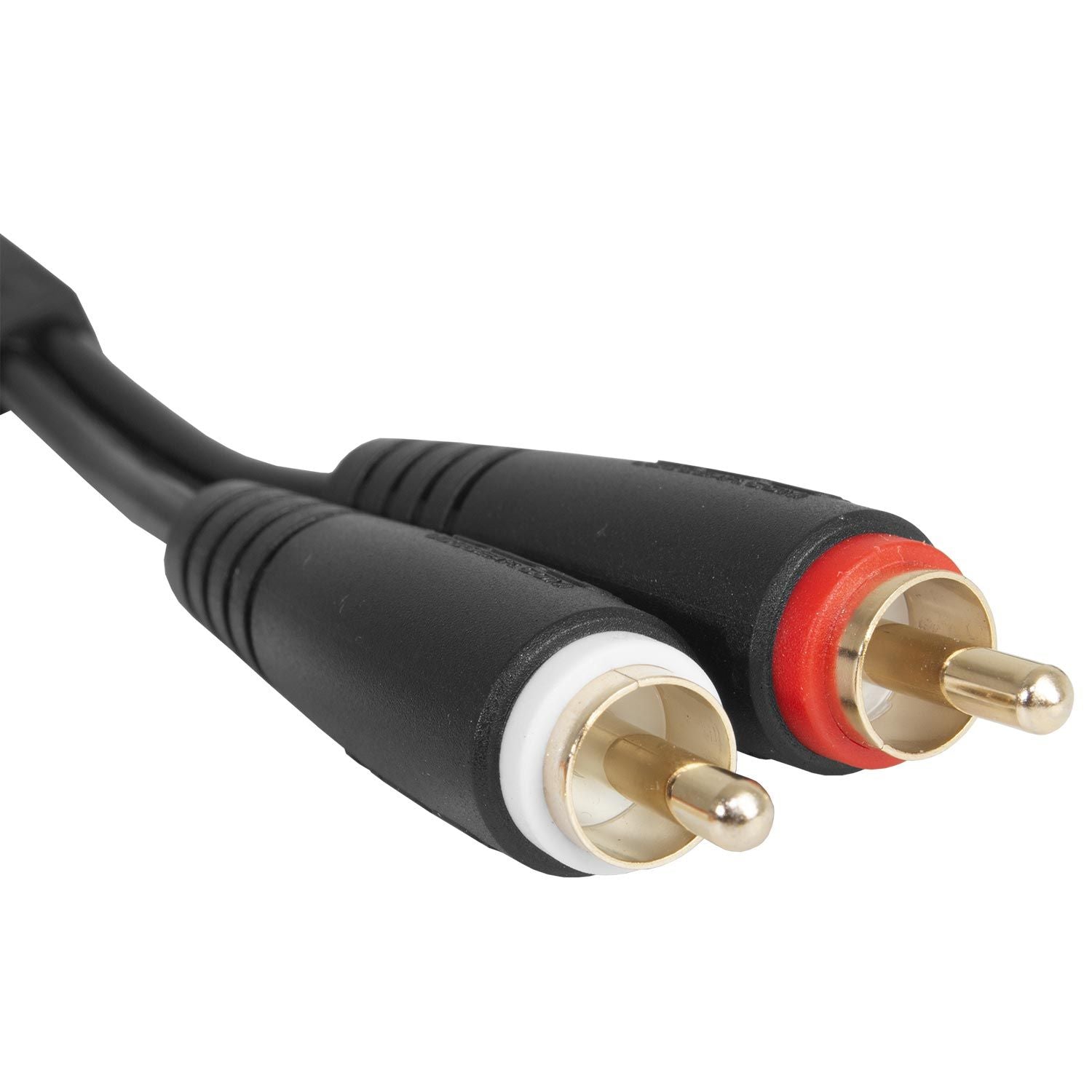 UDG Ultimate Audio Cable Set RCA, black straight RCA cables, 3 meters long, with connectors visible in the image.