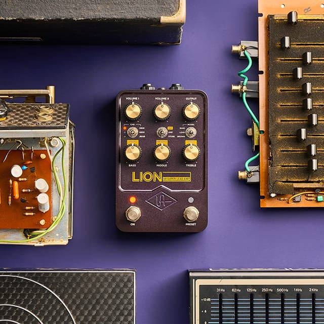Universal Audio UAFX Lion '68 Super Lead-förstärkare