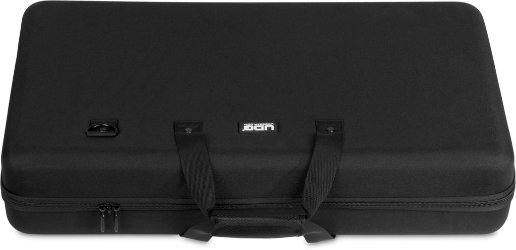 UDG Creator Pioneer DDJ-FLX4 black DJ hardcase with padded interior and sturdy exterior for DJ controller protection.