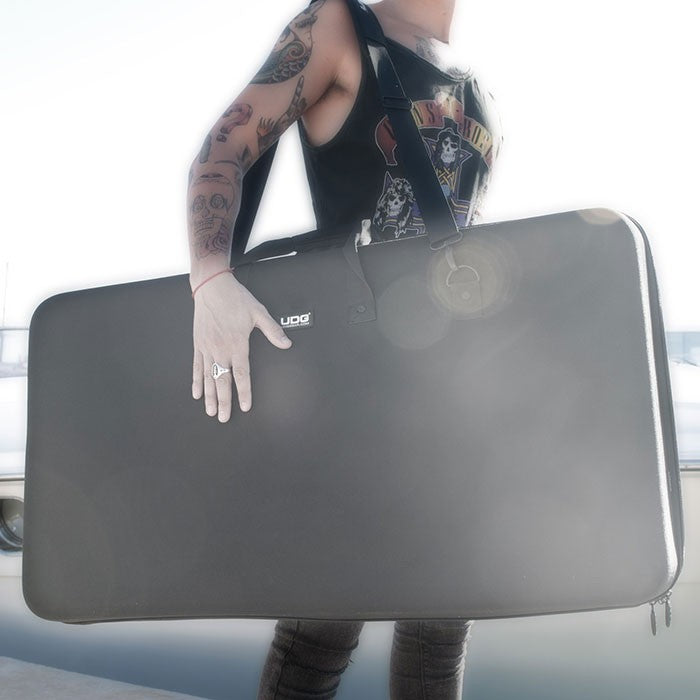 UDG Creator Controller Hardcase 2XL in black, designed for DJ equipment protection and portability.