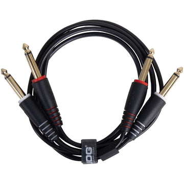 UDG Ultimate Dual 6,3 mm TS - Dual 6,3 mm TS Audio-Kabel