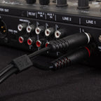 UDG Ultimate Audio Cable Set RCA - RCA Black Straight 1.5m - (U97001BL), in black