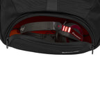 UDG Ultimate Backpack Slim Black (U9108BL/OR), black, rear view.
