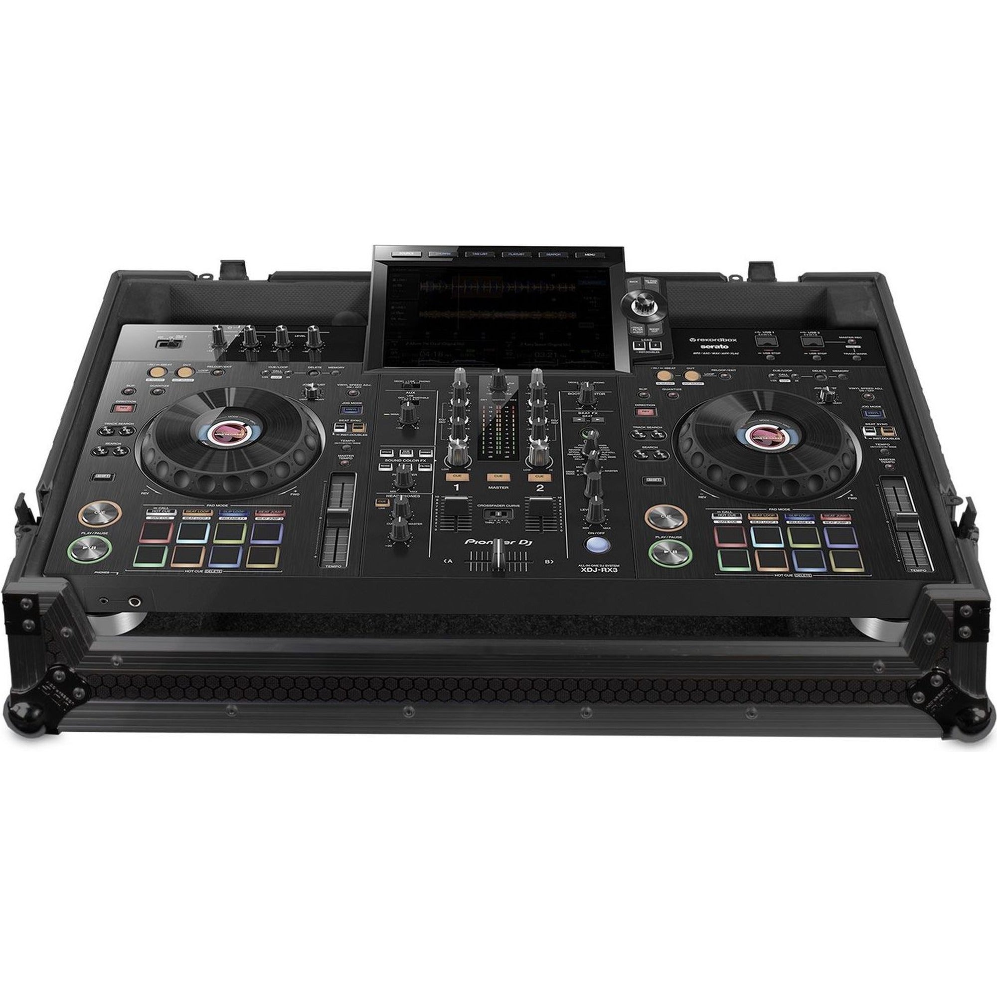UDG Ultimate Flight Case Pioneer XDJ-RX3 Black Plus (Wheels) (U91076BL) - Soundium