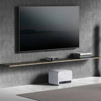 WiiM Sub Pro 8-inch wireless smart subwoofer with 250W power, Wi-Fi and Bluetooth connectivity, in white color.