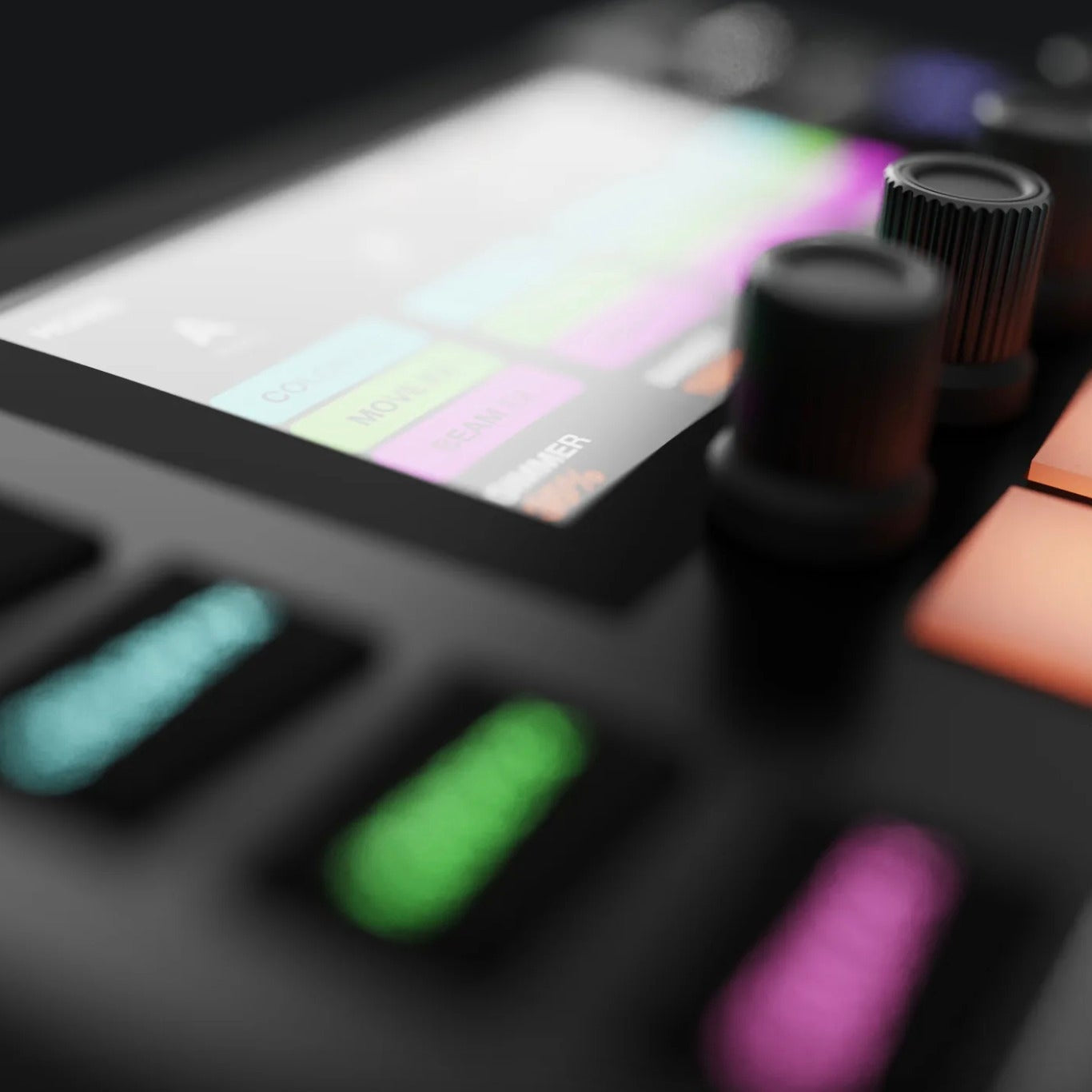 Wolfmix W1 MK3 touchscreen detail