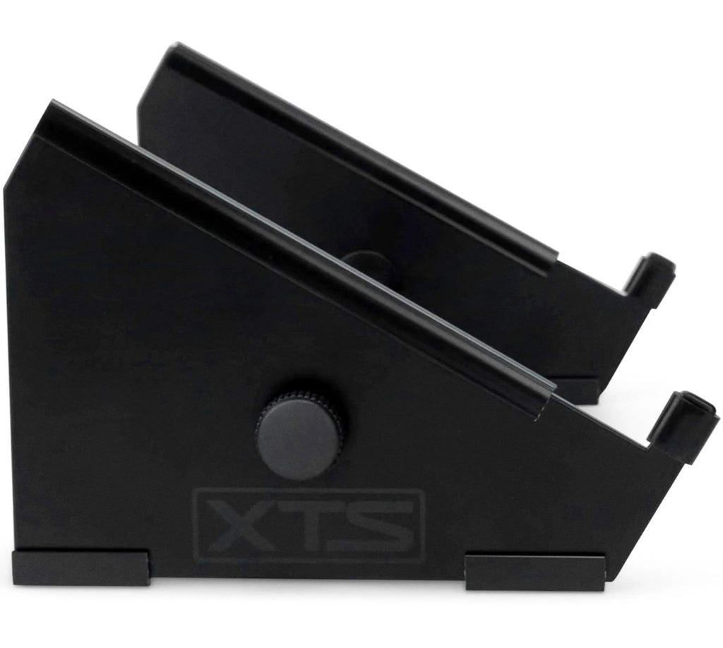 Large Analog Cases XTS Stand for keyboards, showing side view with sturdy metal construction and adjustable height.