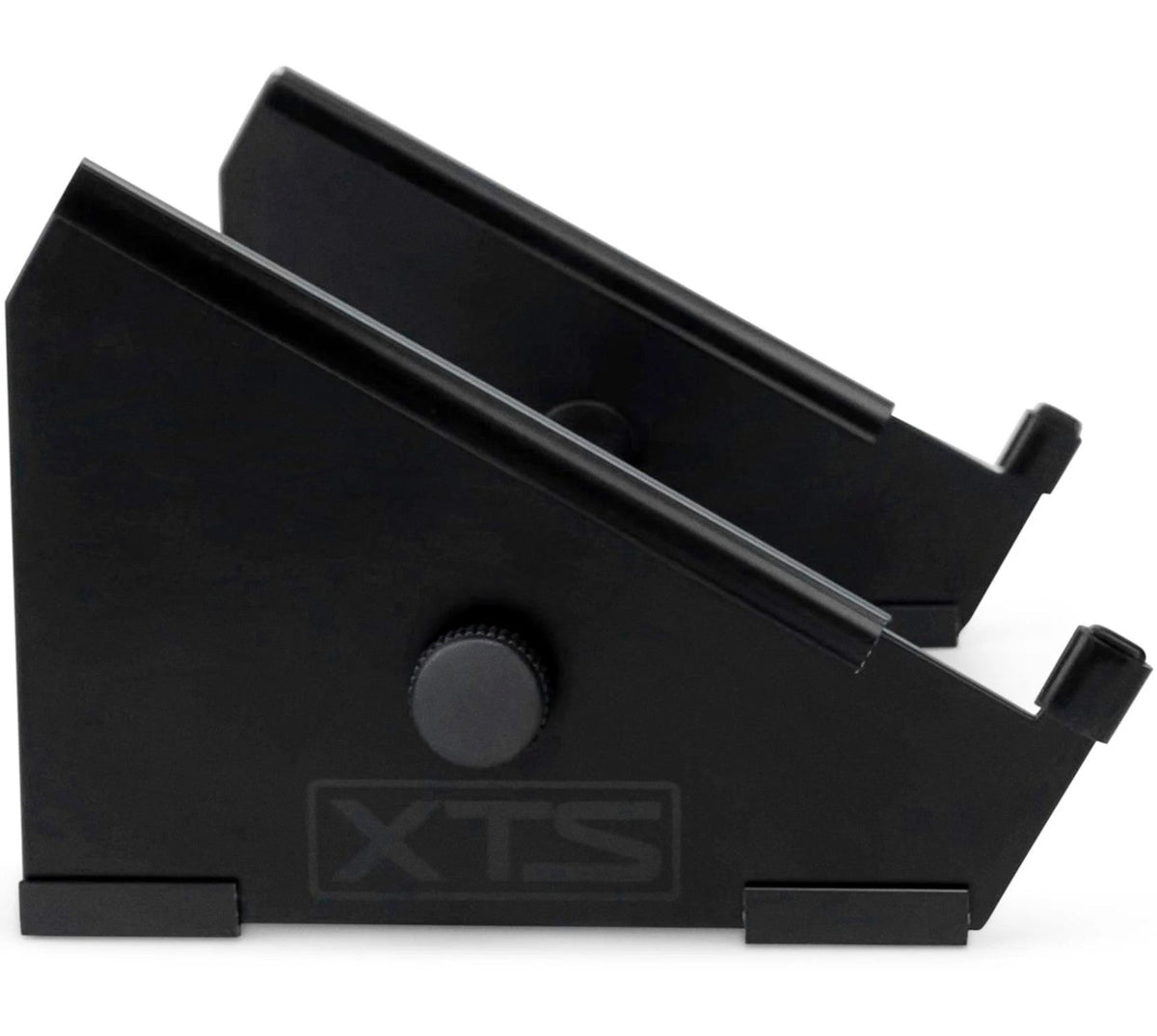 Large Analog Cases XTS Stand for keyboards, showing side view with sturdy metal construction and adjustable height.