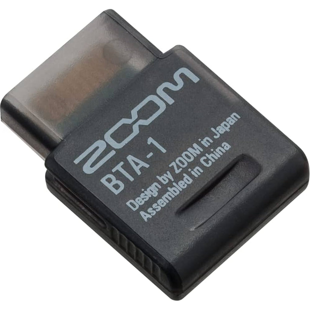 Zoom BTA-1 digital recorder with built-in microphone and controls, designed for high-quality audio recording and streaming.