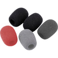 Set of five Zoom WSL-1 windscreens for lavalier microphones, designed to reduce wind noise and improve audio quality.