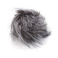 Zoom WSU-1 furry windscreen for recorder accessories, designed to reduce wind noise on microphone.